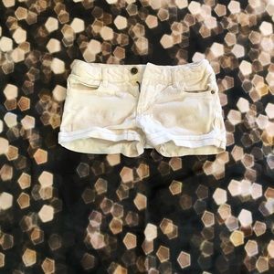 Girls Size 10 White Jean Shorts